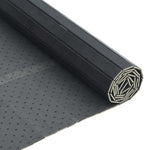 Négyszögletű szürke bambusz szőnyeg 100 x 200 cm 5