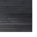 Négyszögletű szürke bambusz szőnyeg 100 x 200 cm 6