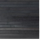 Négyszögletű szürke bambusz szőnyeg 100 x 400 cm 6