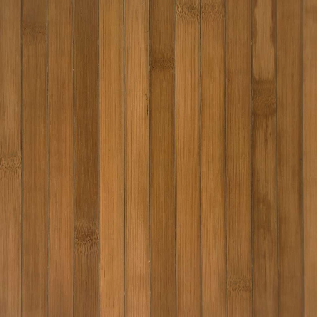 Négyszögletű barna bambusz szőnyeg 60 x 1000 cm 7