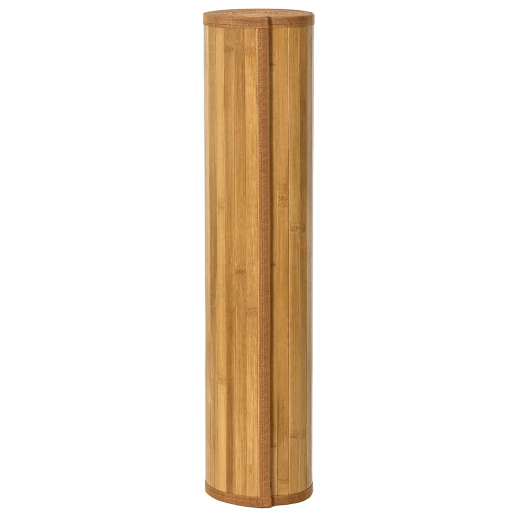 Négyszögletű természetes bambusz szőnyeg 80 x 1000 cm 3