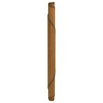 Kerek barna bambusz szőnyeg 100 cm 3