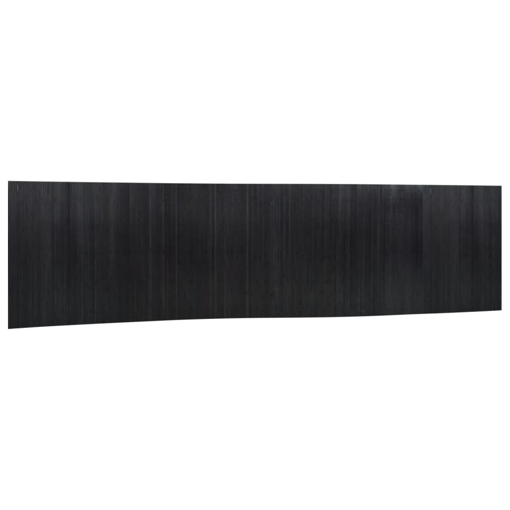 Fekete bambusz térelválasztó szélessége 800 cm magassága 165 cm 2