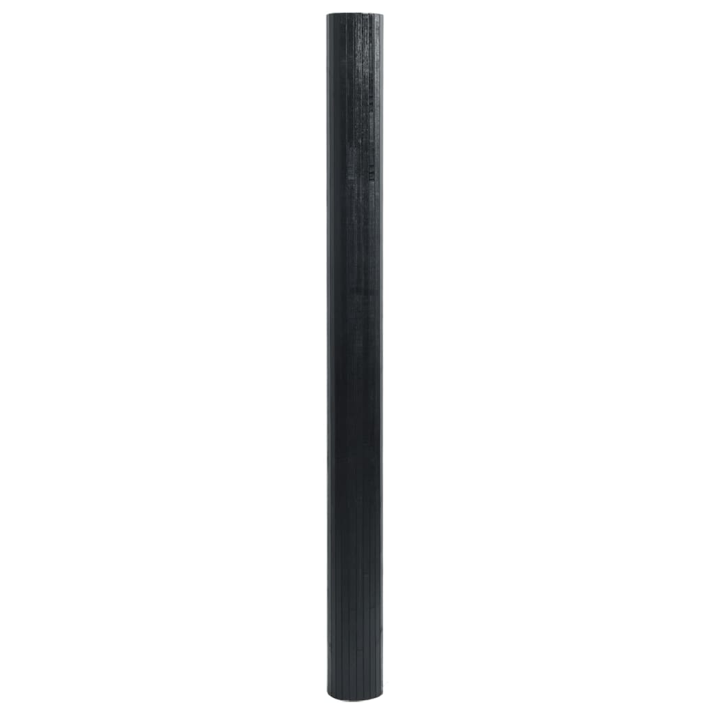 Fekete bambusz térelválasztó szélessége 800 cm magassága 165 cm 4