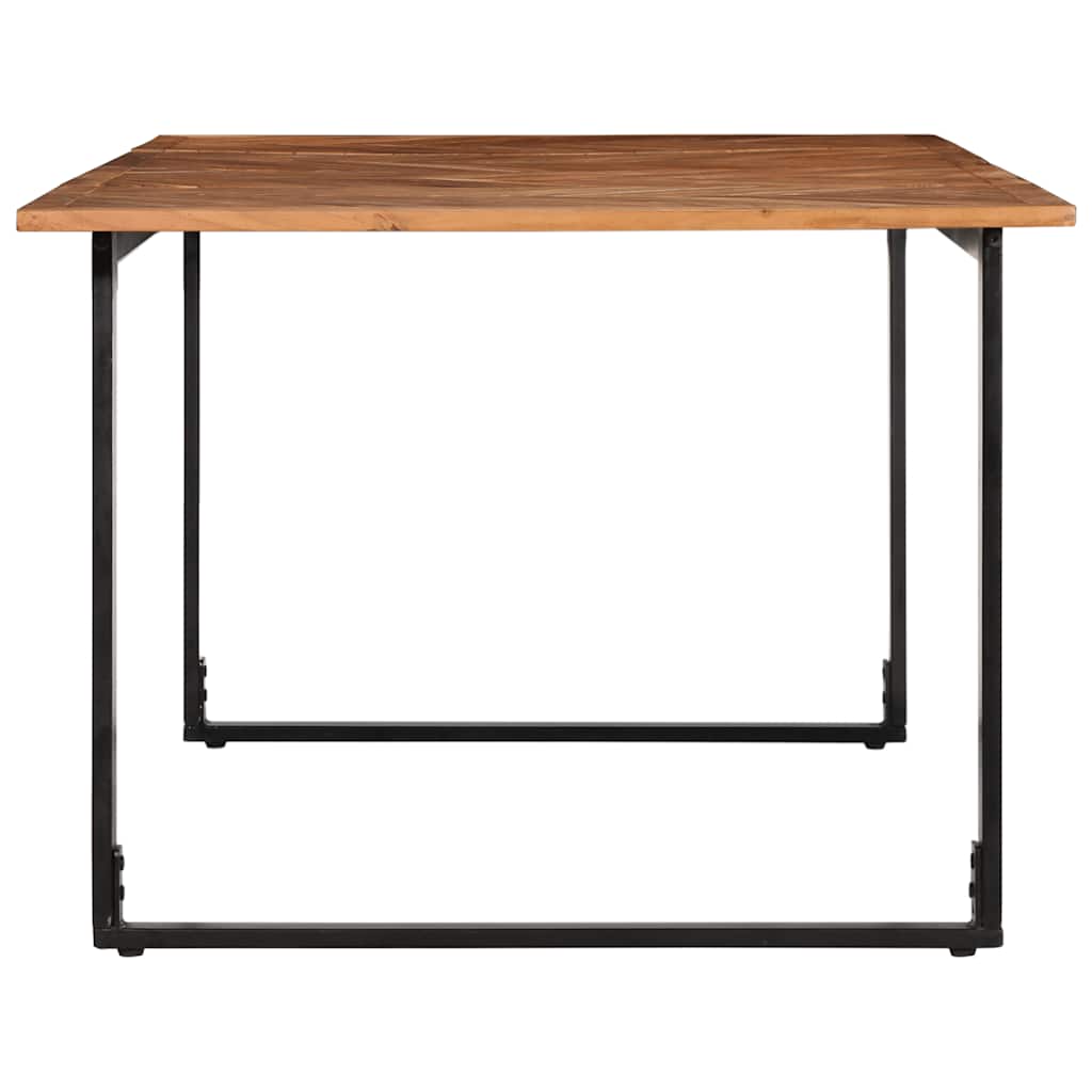 Tömör akácfa étkezőasztal 200 x 100 x 75 cm 3