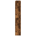 Füstös tölgy színű szerelt fa cipőszekrény 80 x 21 x 125,5 cm 6