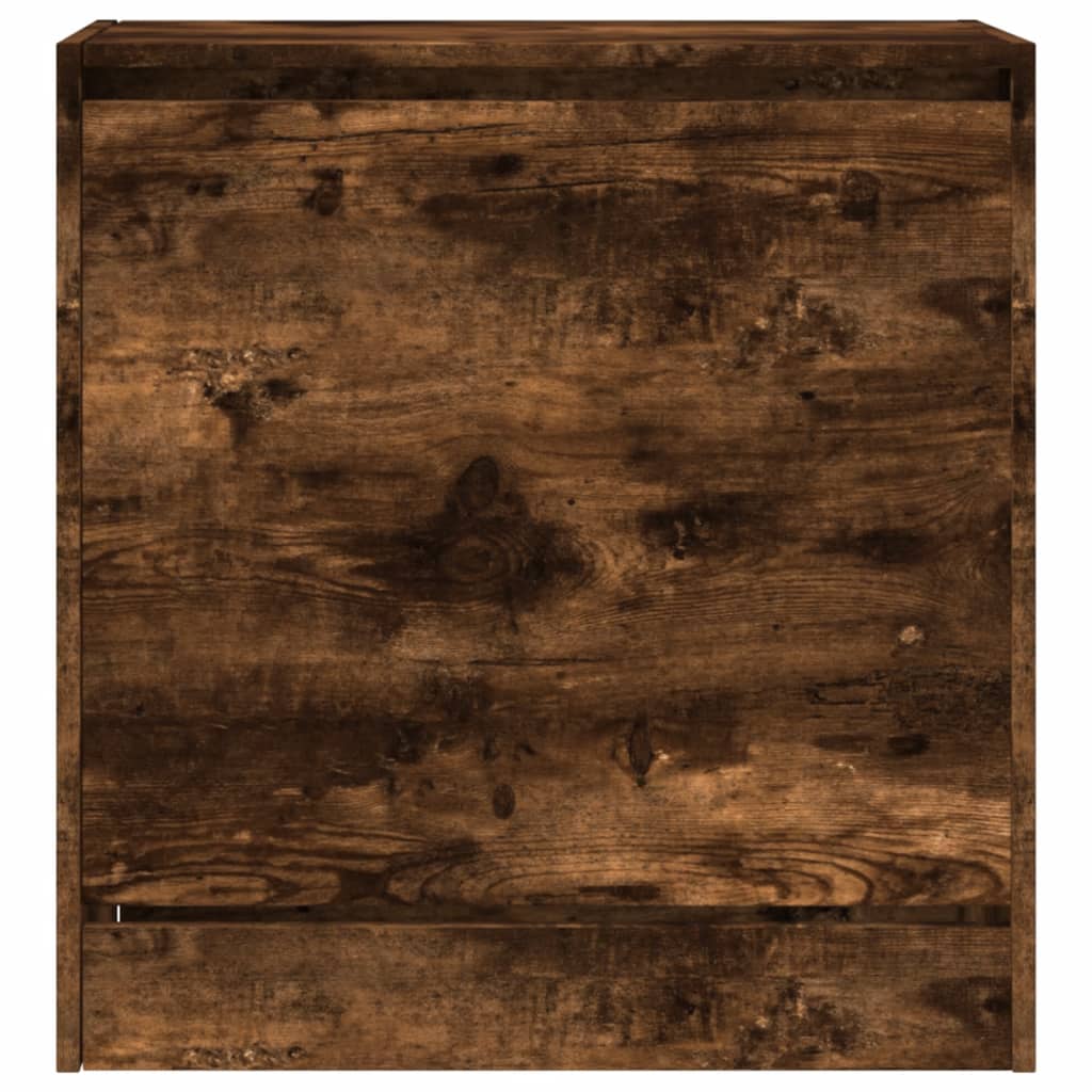 Füstös tölgy színű szerelt fa cipőszekrény 60 x 34 x 63,5 cm 5