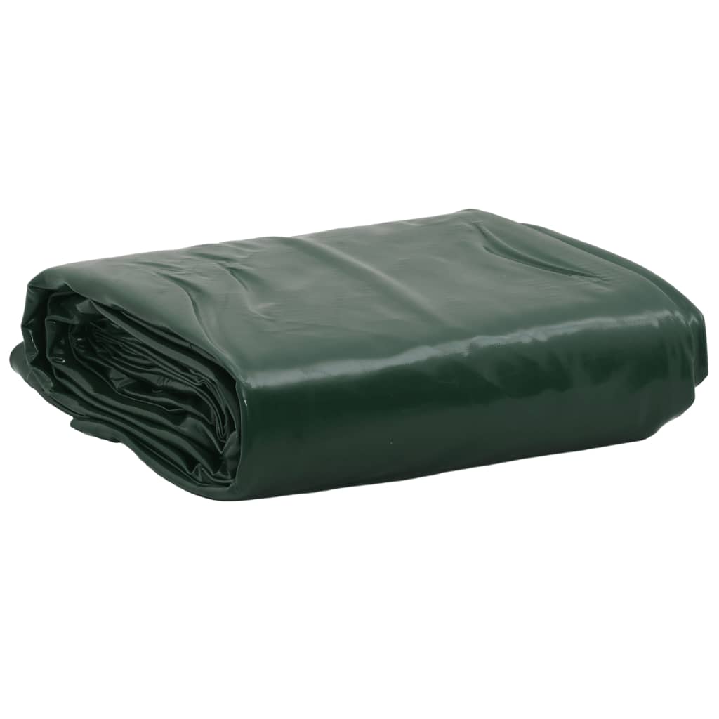 Zöld ponyva 1,5 x 2,5 m 650 g/m²