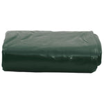Zöld ponyva 1,5 x 2,5 m 650 g/m² 2