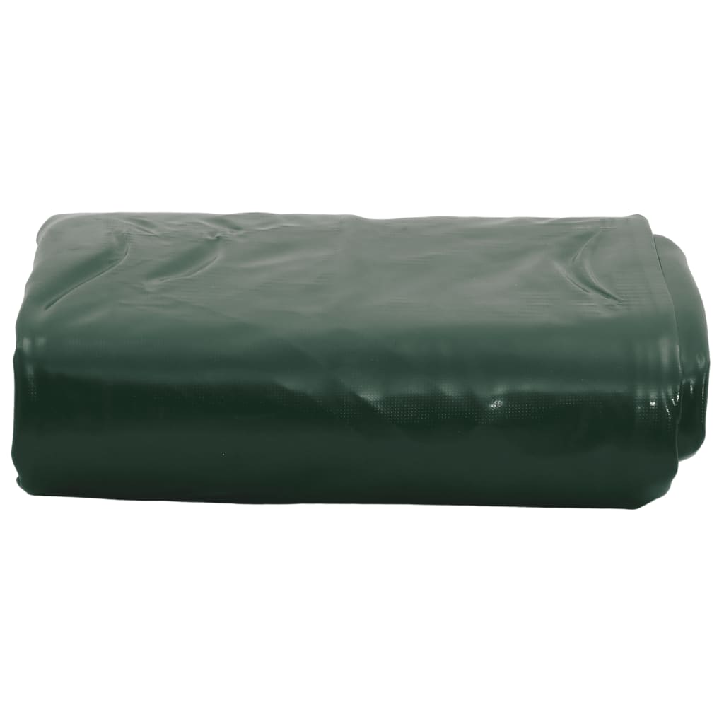 Zöld ponyva 1,5 x 2,5 m 650 g/m² 2