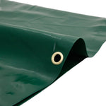 Zöld ponyva 1,5 x 2,5 m 650 g/m² 4