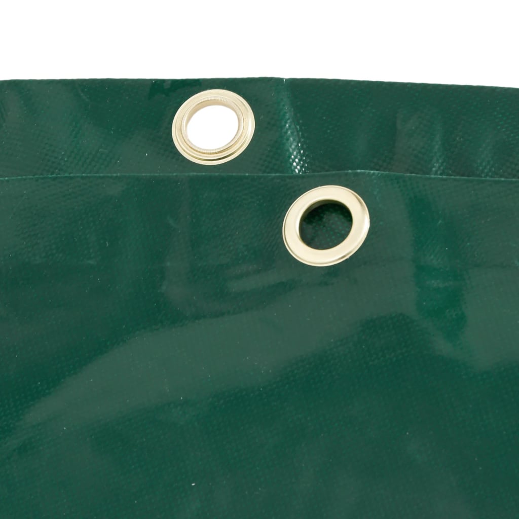 Zöld ponyva 1,5 x 2,5 m 650 g/m² 5