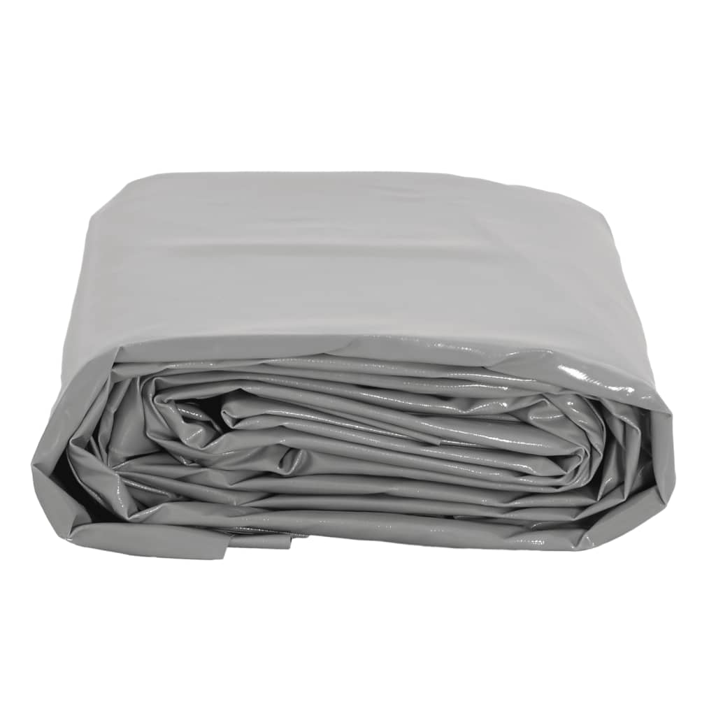 Szürke ponyva 4 x 7 m 650 g/m² 3