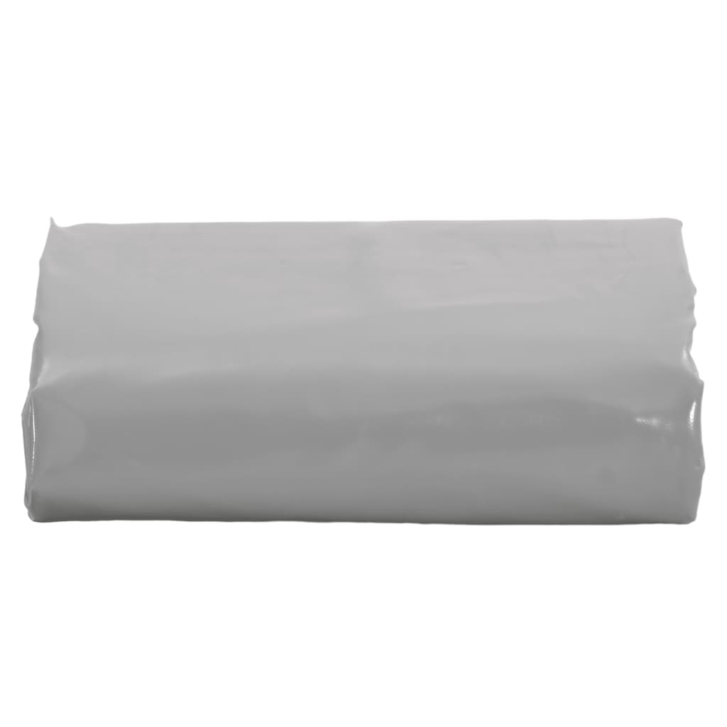 Szürke ponyva 1,5 x 6 m 650 g/m² 2