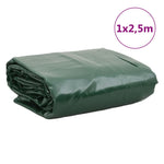 Zöld ponyva 1 x 2,5 m 650 g/m² 9