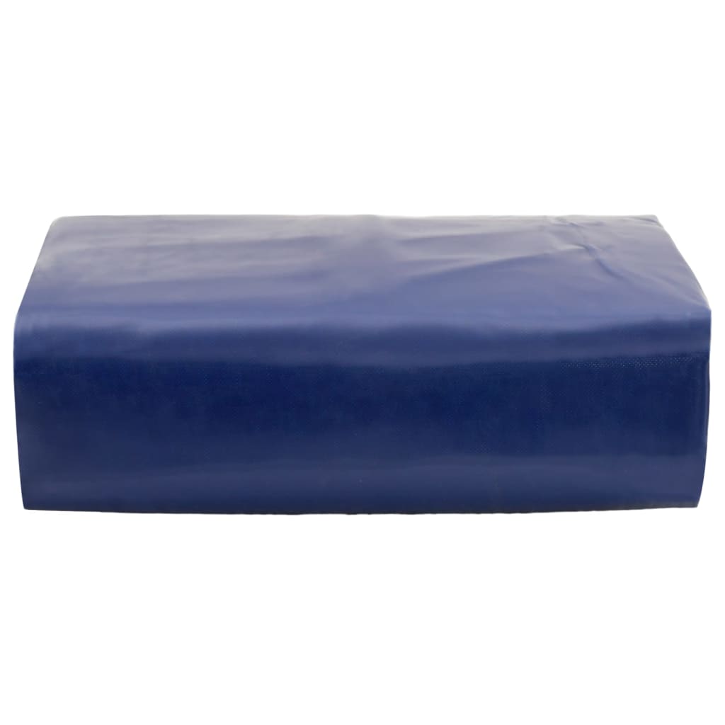 Kék ponyva 3,5 x 5 m 650 g/m² 2