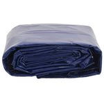 Kék ponyva 3,5 x 5 m 650 g/m² 3