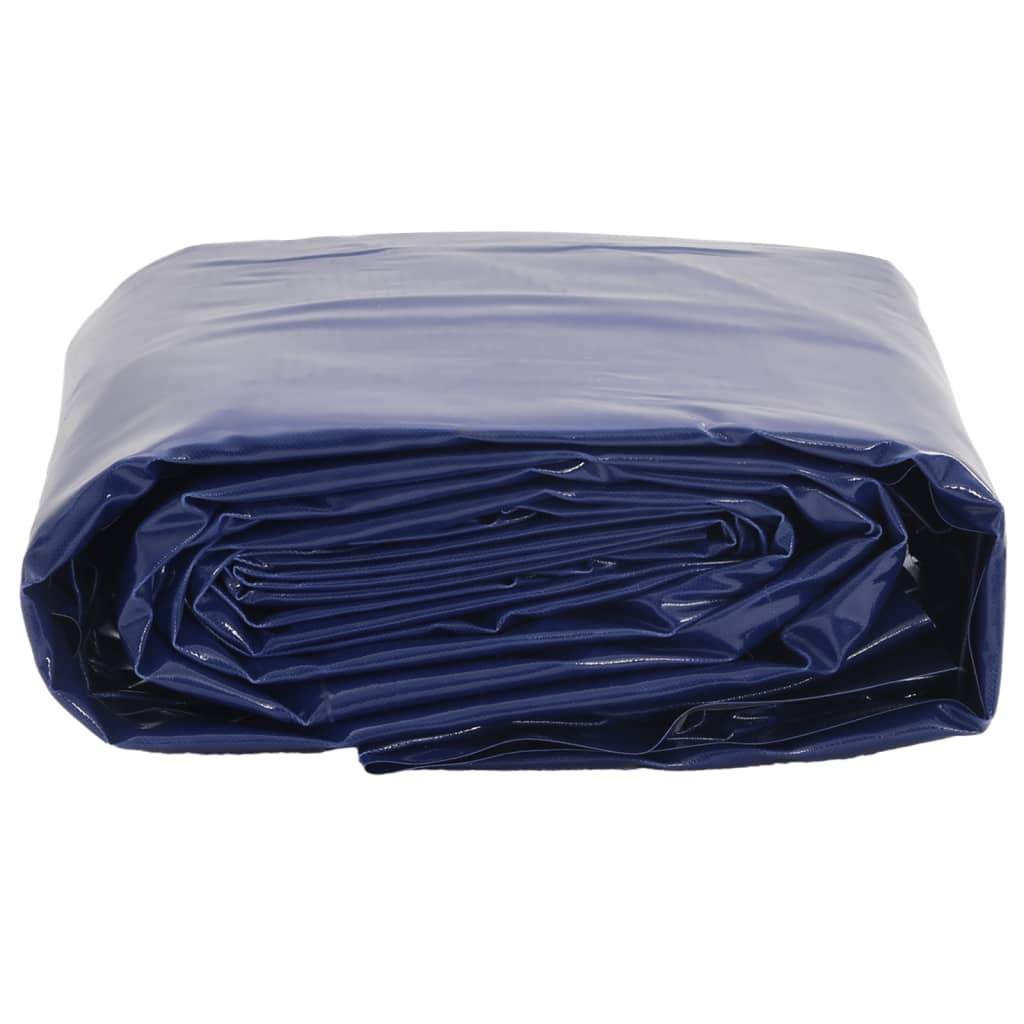 Kék ponyva 3,5 x 5 m 650 g/m² 3
