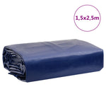 Kék ponyva 1,5 x 2,5 m 650 g/m² 9
