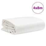 Fehér ponyva 4 x 8 m 650 g/m² 9