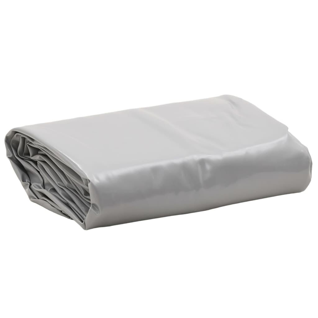 Szürke ponyva Ø 2,8 m 650 g/m²