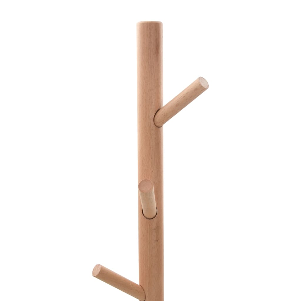 Fekete porszórt vas ruhafogas 172 cm 7