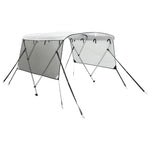 Háromágú bimini tető hálós oldalfalakkal 183x(137-152)x137 cm 2