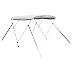Háromágú bimini tető hálós oldalfalakkal 183x(137-152)x137 cm 3