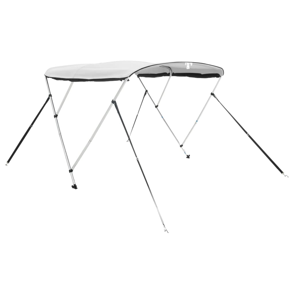 Háromágú bimini tető hálós oldalfalakkal 183x(137-152)x137 cm 3