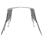 Háromágú bimini tető hálós oldalfalakkal 183x(137-152)x137 cm 4