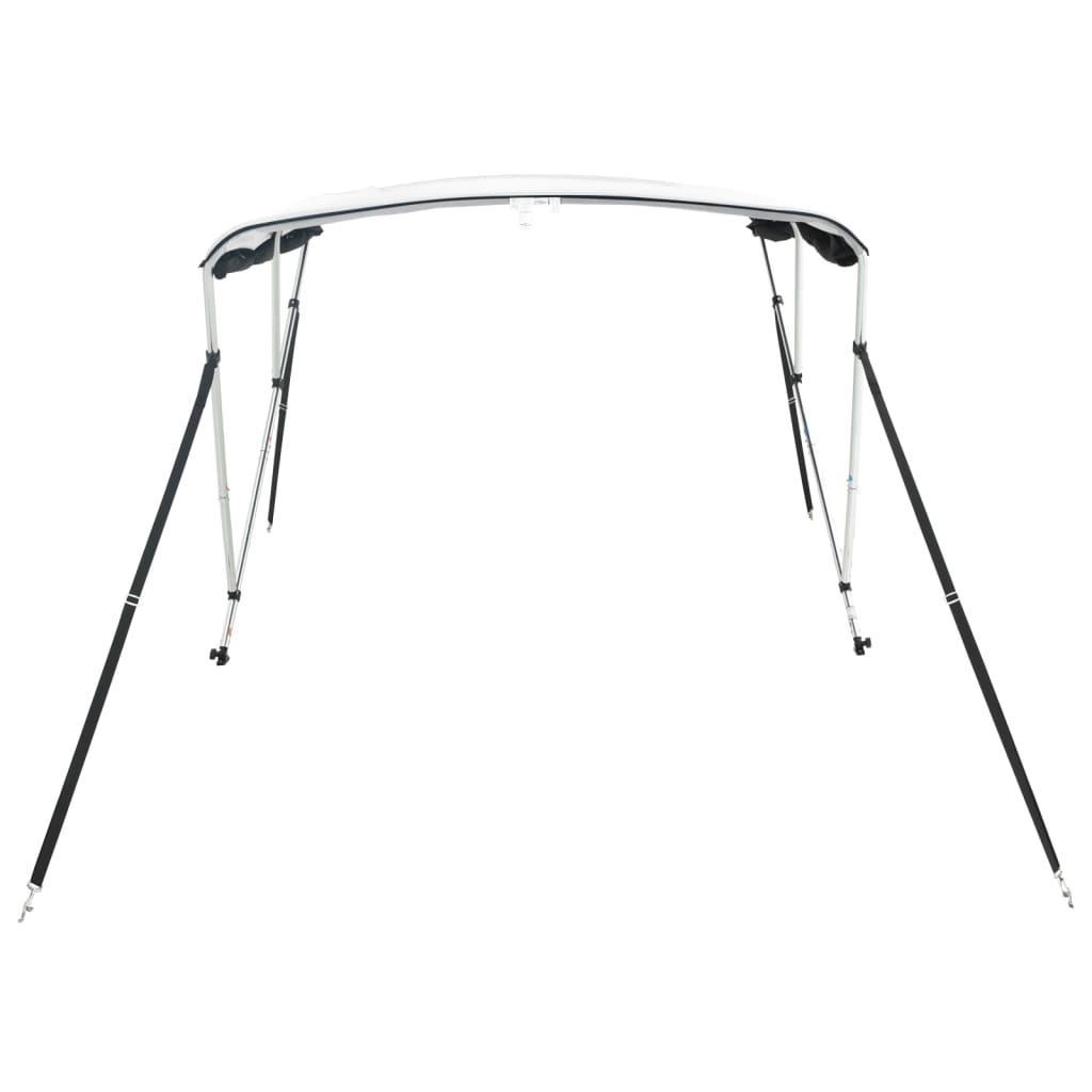 Háromágú bimini tető hálós oldalfalakkal 183x(137-152)x137 cm 5