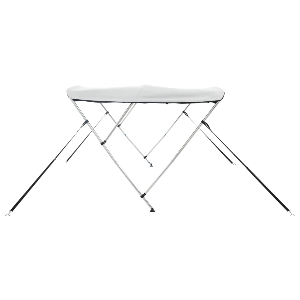 Háromágú bimini tető hálós oldalfalakkal 183x(137-152)x137 cm 8
