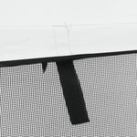 Háromágú bimini tető hálós oldalfalakkal 183x(137-152)x137 cm 11