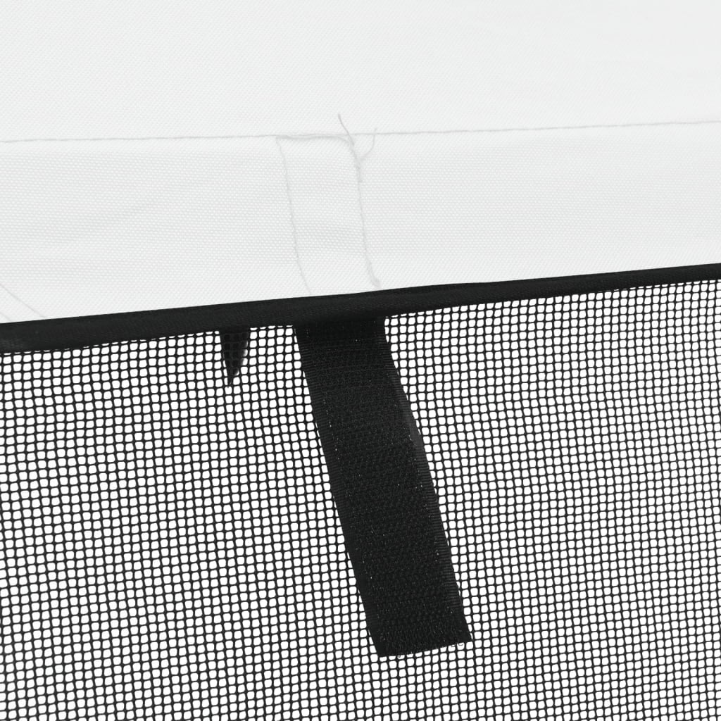 Háromágú bimini tető hálós oldalfalakkal 183x(137-152)x137 cm 11