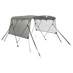 Háromágú bimini tető hálós oldalfalakkal 183x(137-152)x137 cm 2