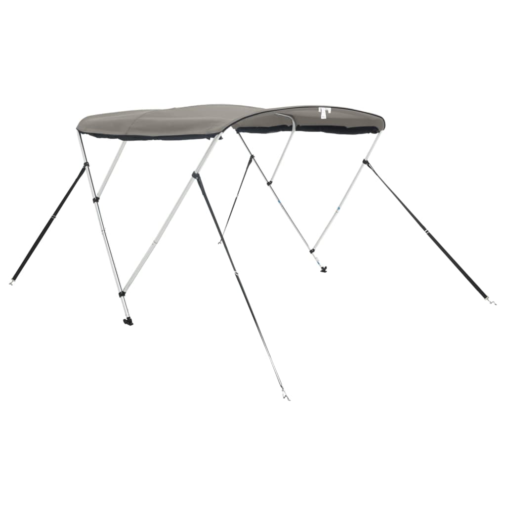 Háromágú bimini tető hálós oldalfalakkal 183x(137-152)x137 cm 3