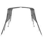 Háromágú bimini tető hálós oldalfalakkal 183x(137-152)x137 cm 4