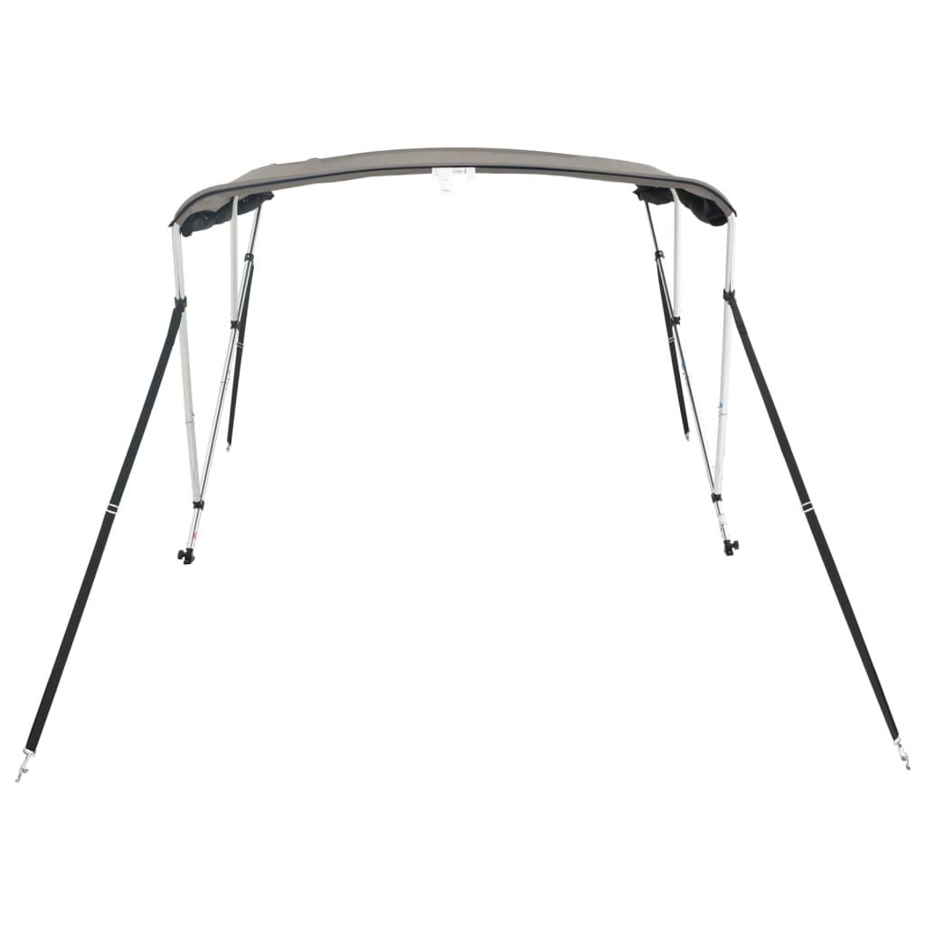 Háromágú bimini tető hálós oldalfalakkal 183x(137-152)x137 cm 5