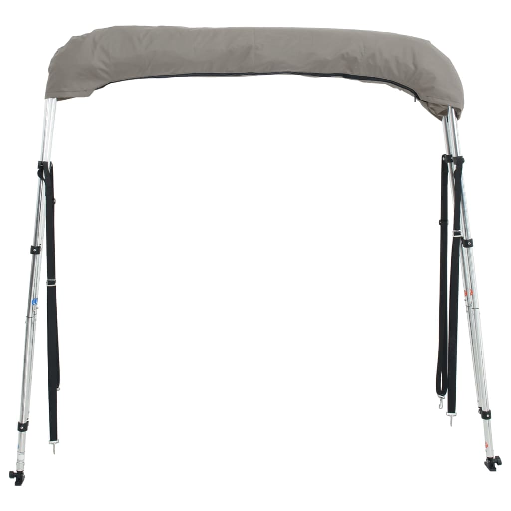 Háromágú bimini tető hálós oldalfalakkal 183x(137-152)x137 cm 6