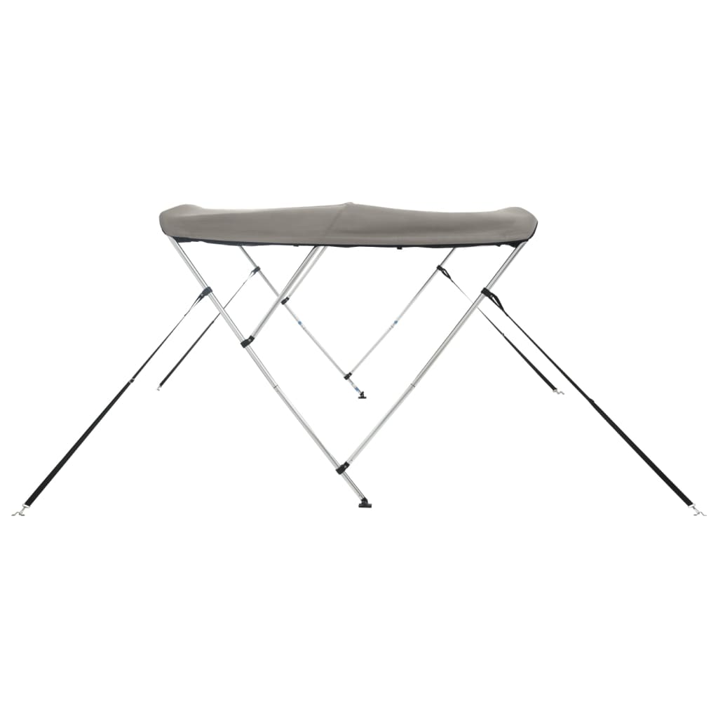Háromágú bimini tető hálós oldalfalakkal 183x(137-152)x137 cm 8