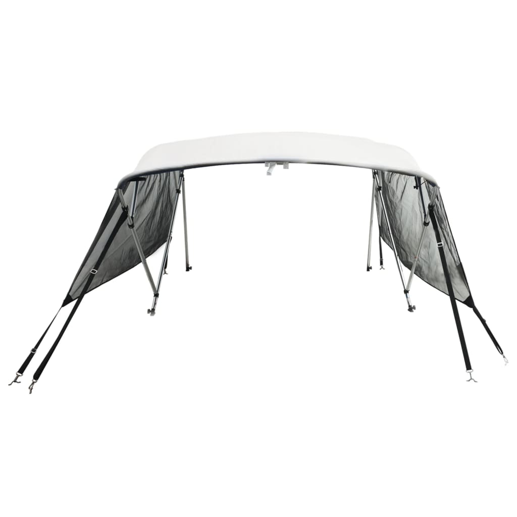 Négyágú bimini tető hálós oldalfalakkal 243x(200-213)x137 cm 4