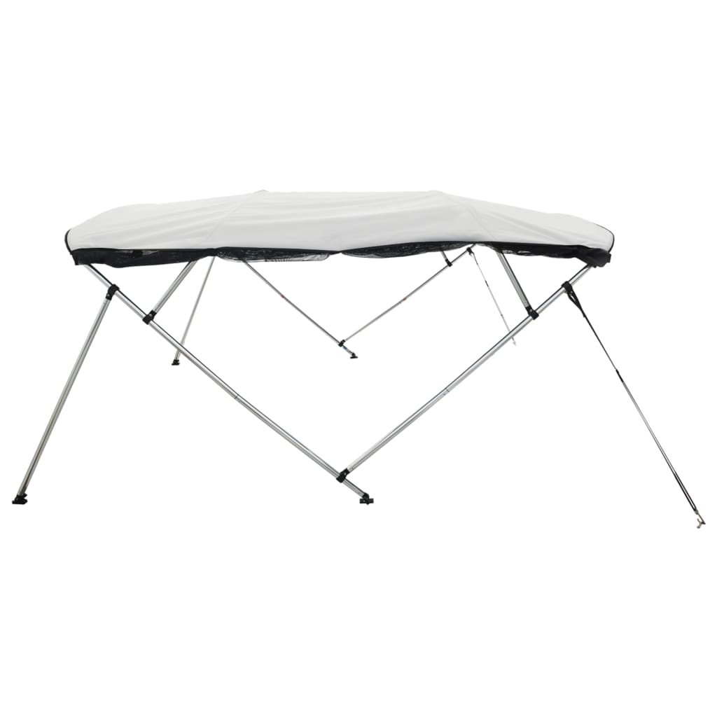 Négyágú bimini tető hálós oldalfalakkal 243x(200-213)x137 cm 8