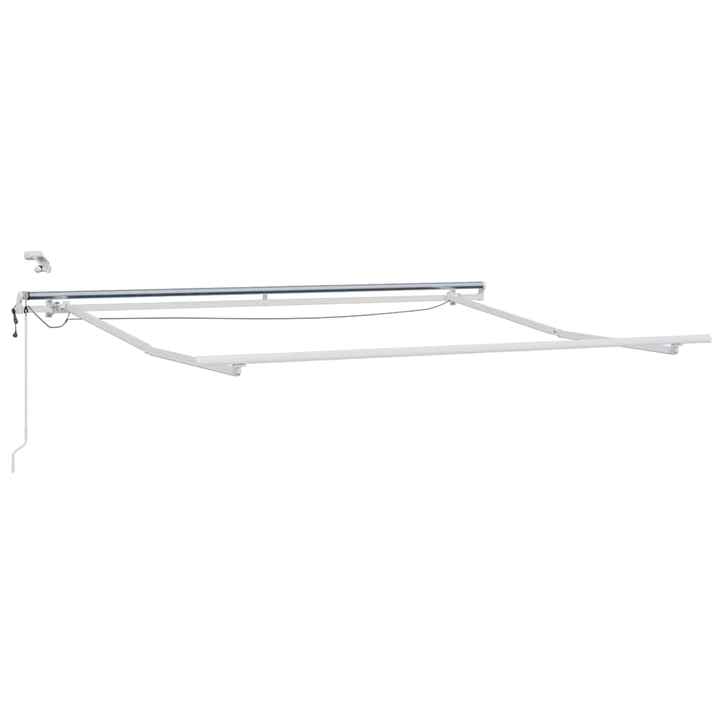 Burgundi vörös automata kihúzható LED-es napellenző 300x250 cm 9