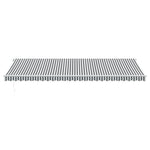 Antracitszürke-fehér LED-es kézi napellenző 600 x 350 cm 4