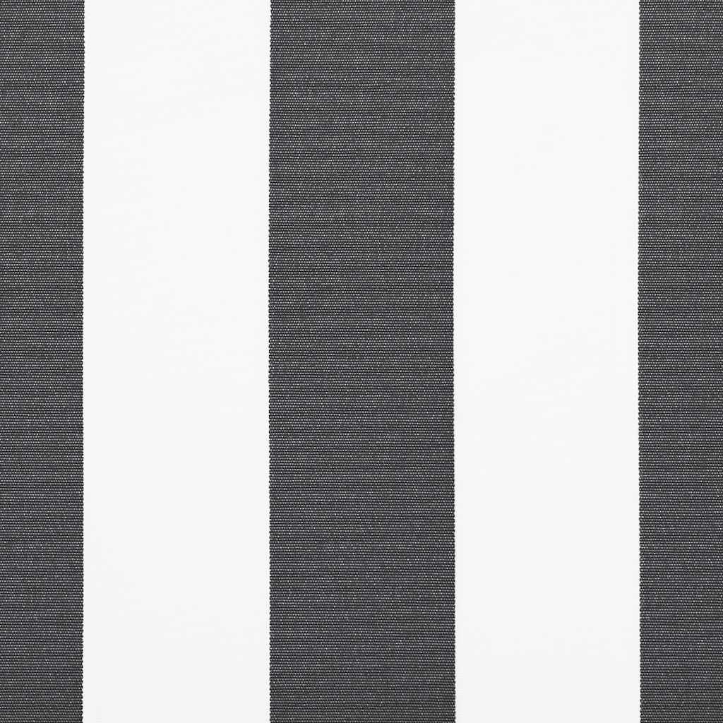 Antracitszürke-fehér kézzel kihúzható napellenző 500 x 300 cm 10
