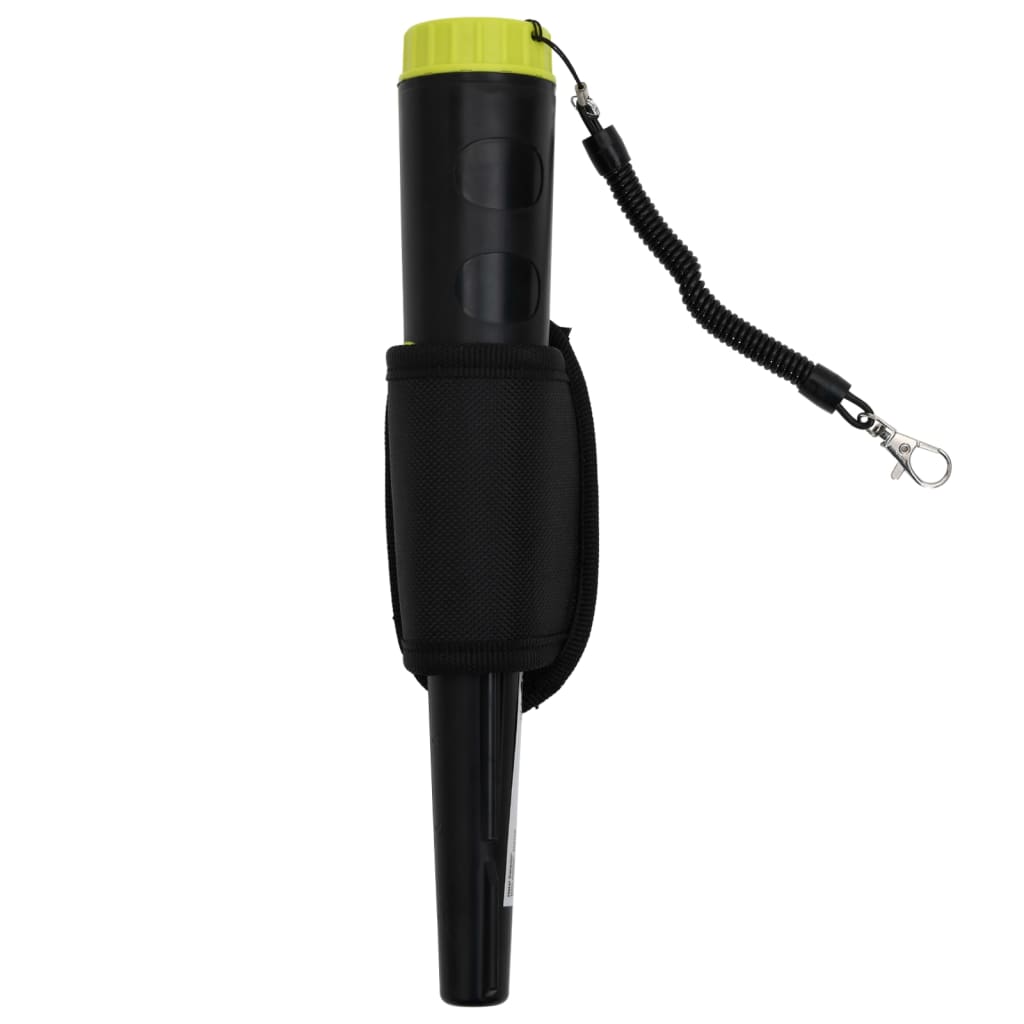 Fekete és sárga pinpointer fémdetektor LCD kijelzővel 3