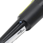 Fekete és sárga pinpointer fémdetektor LCD kijelzővel 6