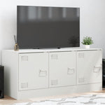 Fehér acél TV-szekrény 99 x 39 x 44 cm