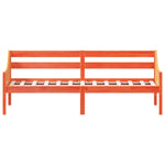 Viaszbarna tömör fenyőfa kanapéágy matrac nélkül 80 x 200 cm 4