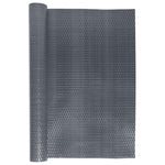 Antracitszürke polyrattan erkélyparaván 600x90 cm 3